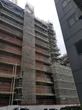 Load image into Gallery viewer, Scaffolding Edge Protection and Scaffolding Stair Access at Union & Co Apartments