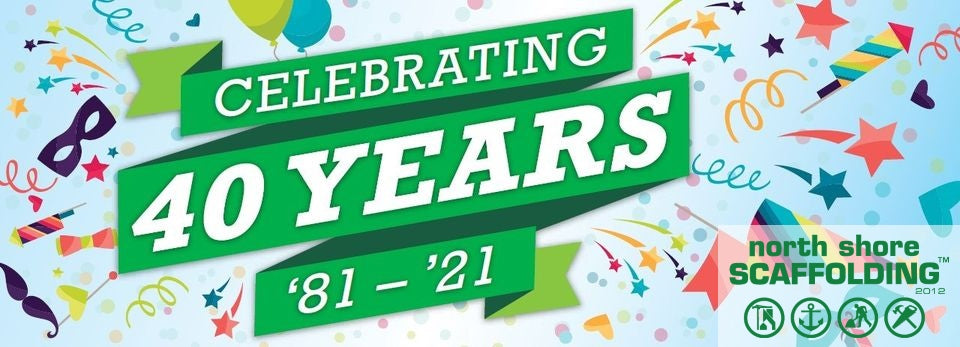 North Shore Scaffolding Celebrates 40 Years