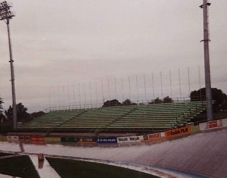 Velodrome temporary seating, 1990 Commonwealth Games