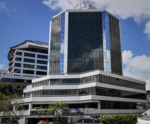 The former Baycorp offices on Hopetoun Street