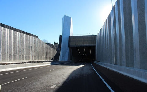 The Waterview tunnel entrance