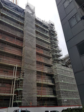 Load image into Gallery viewer, Scaffolding Edge Protection and Scaffolding Stair Access at Union &amp; Co Apartments
