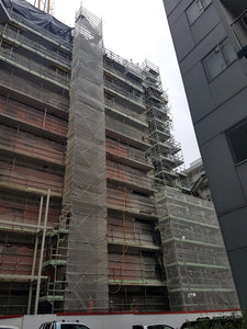 Scaffolding Edge Protection and Scaffolding Stair Access at Union & Co Apartments
